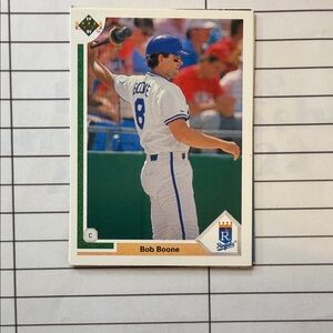Bob Boone Baseball Card